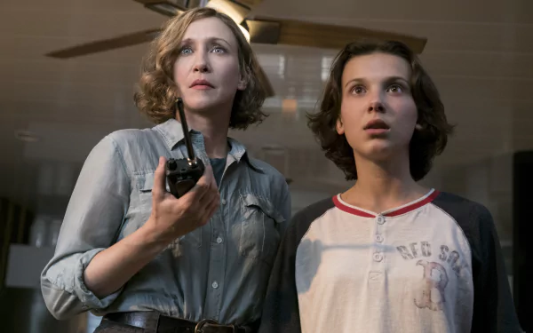 Millie Bobby Brown Vera Farmiga movie Godzilla: King of the Monsters HD Desktop Wallpaper | Background Image