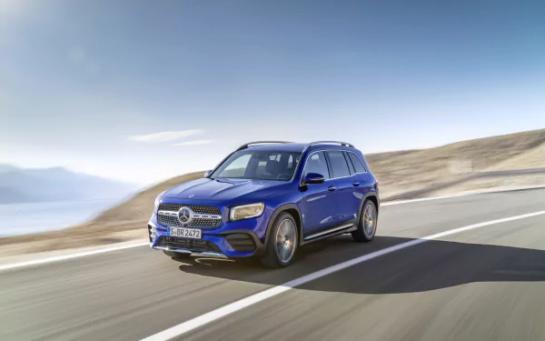 SUV car Mercedes-Benz vehicle Mercedes-Benz GLB-Class HD Desktop Wallpaper | Background Image