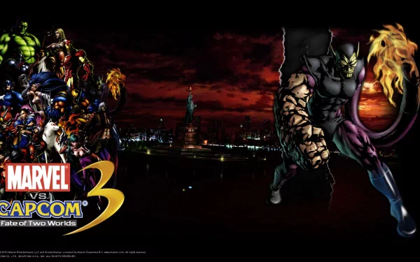 Amaterasu Wolverine Iron Man Hulk Captain America Marvel vs. Capcom video game Marvel vs. Capcom 3: Fate of Two Worlds HD Desktop Wallpaper | Background Image