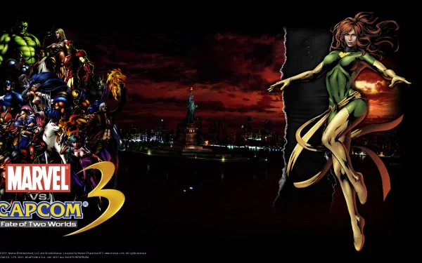 Amaterasu Iron Man Captain America Wolverine Hulk Marvel vs. Capcom video game Marvel vs. Capcom 3: Fate of Two Worlds HD Desktop Wallpaper | Background Image