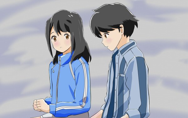 Anime Tsuki ga Kirei Akane Mizuno Kotarō Azumi HD Wallpaper | Background Image