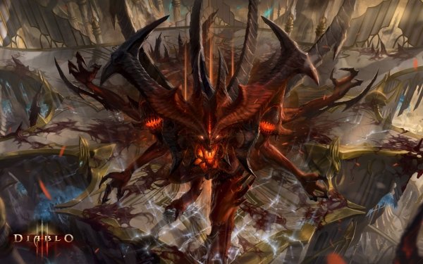 Video Game Diablo III Diablo Demon HD Wallpaper | Background Image