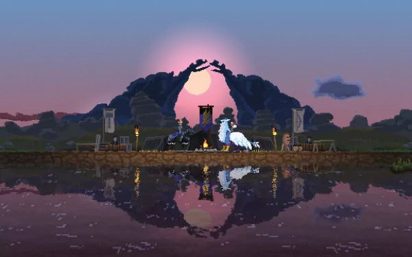 video game Kingdom: Two Crowns HD Desktop Wallpaper | Background Image