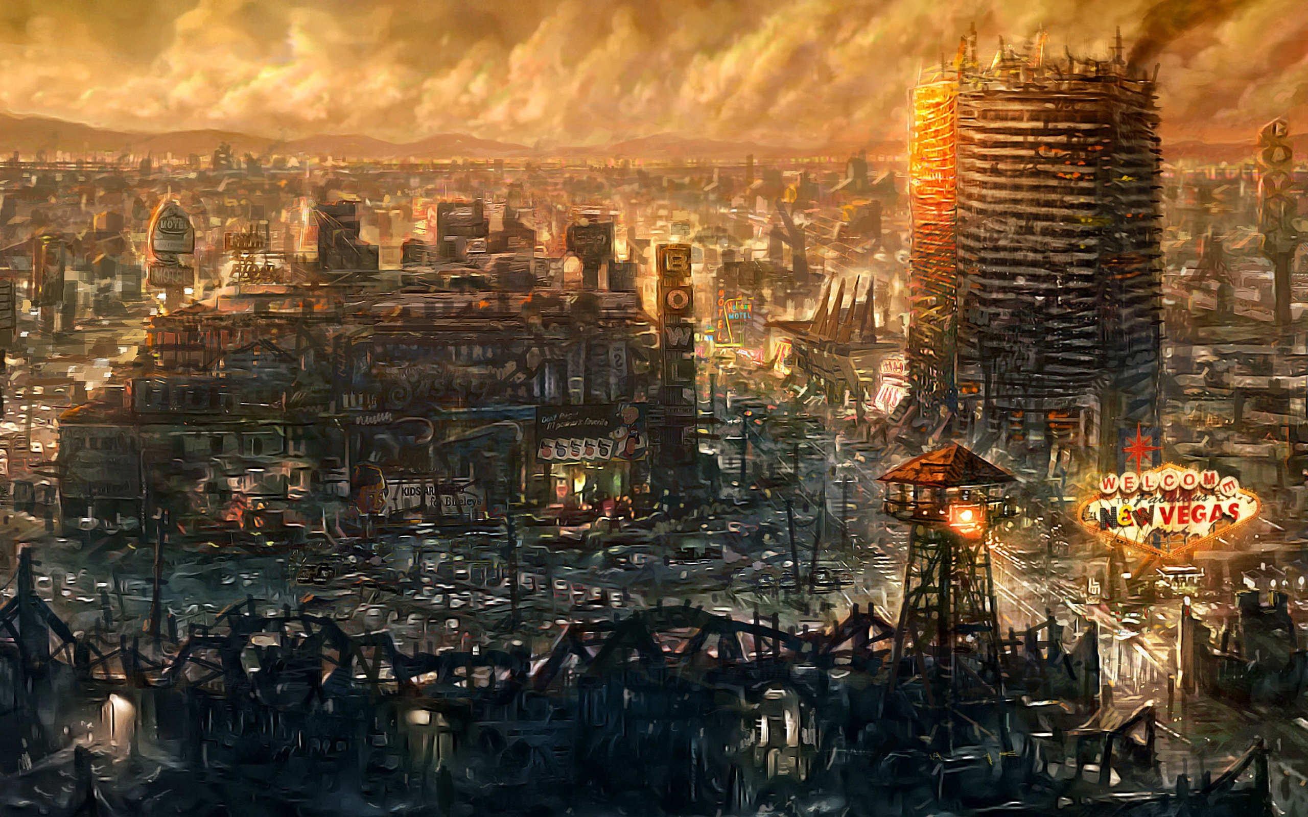 Sci Fi Post Apocalyptic HD Wallpaper | Background Image