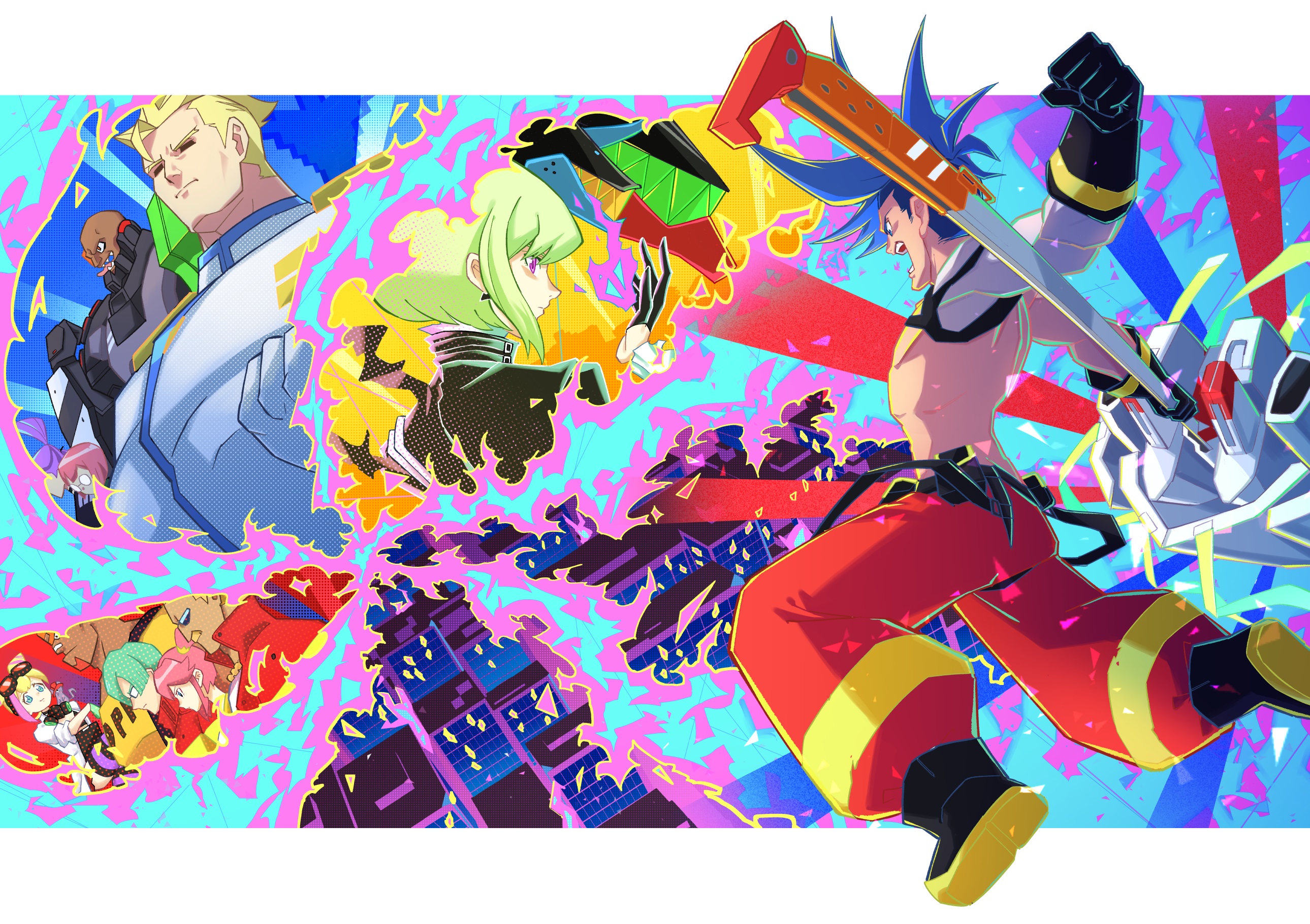 Anime Promare HD Wallpaper | Background Image
