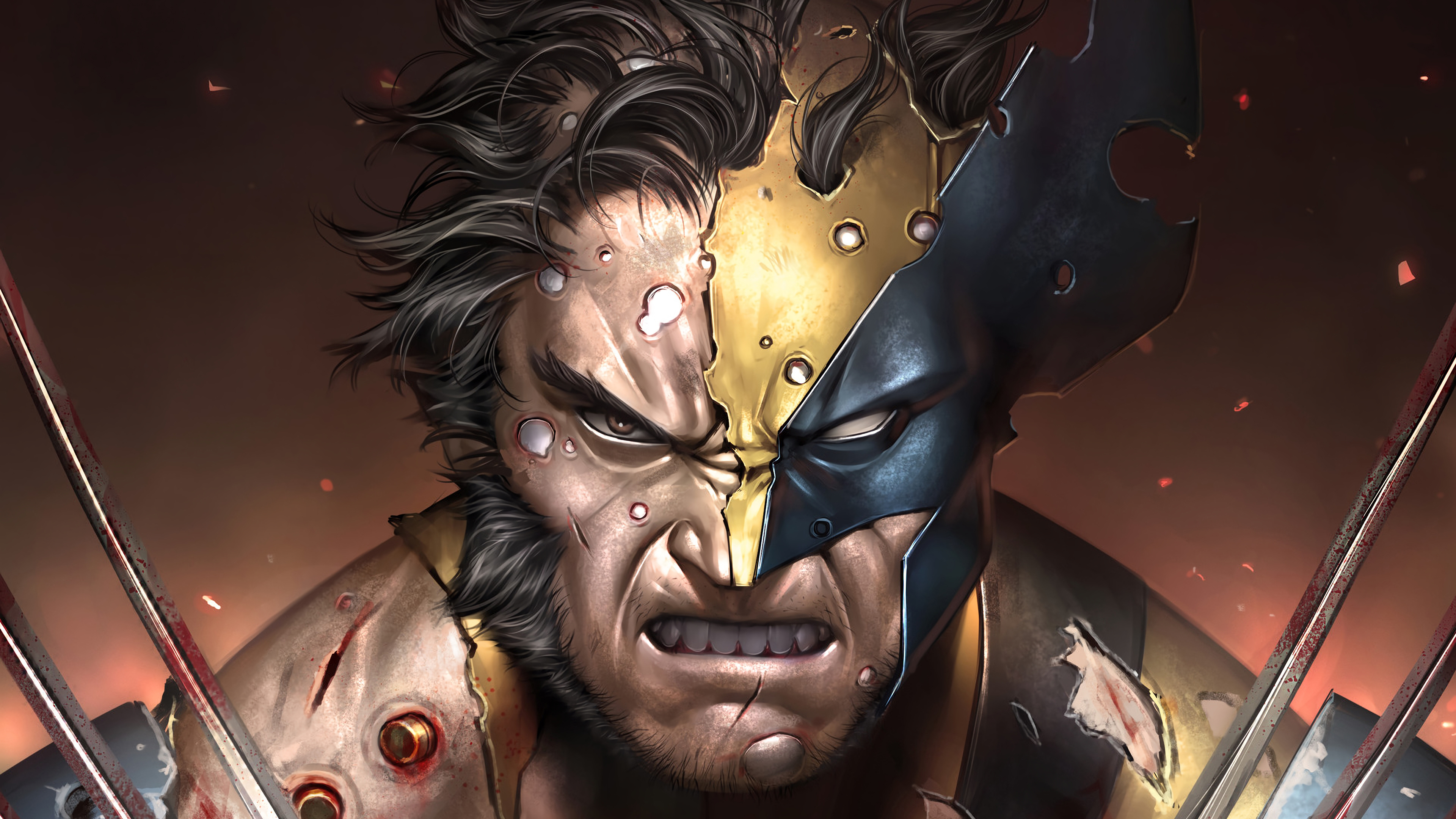Male character wallpaper, X-Men, Wolverine, HD wallpaper | Wallpaperbetter