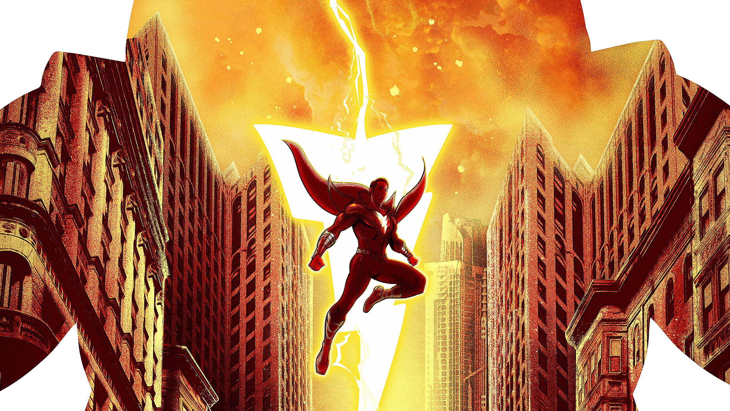 Comics Shazam! HD Wallpaper | Background Image