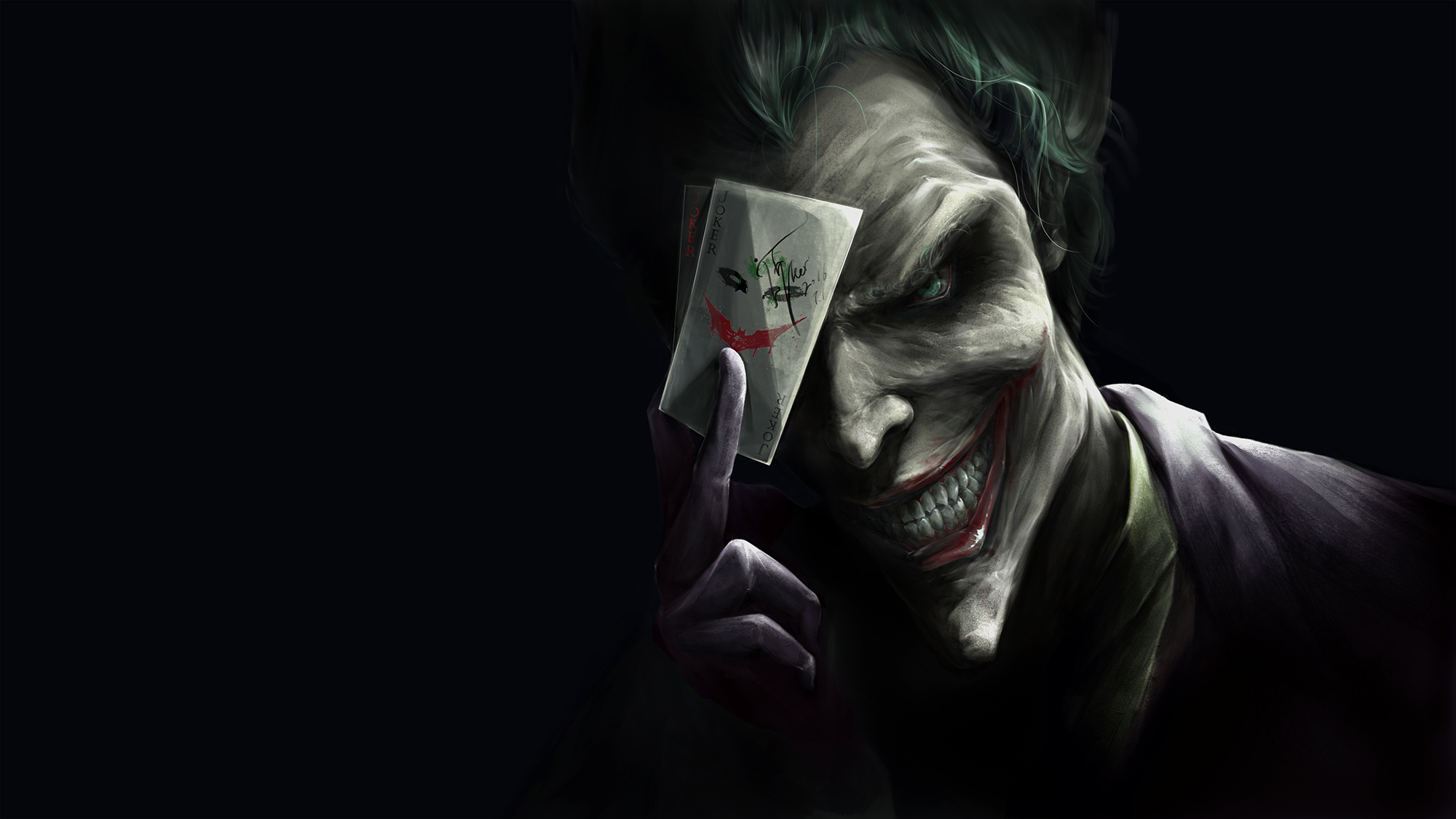 Comics Joker HD Wallpaper by SOS