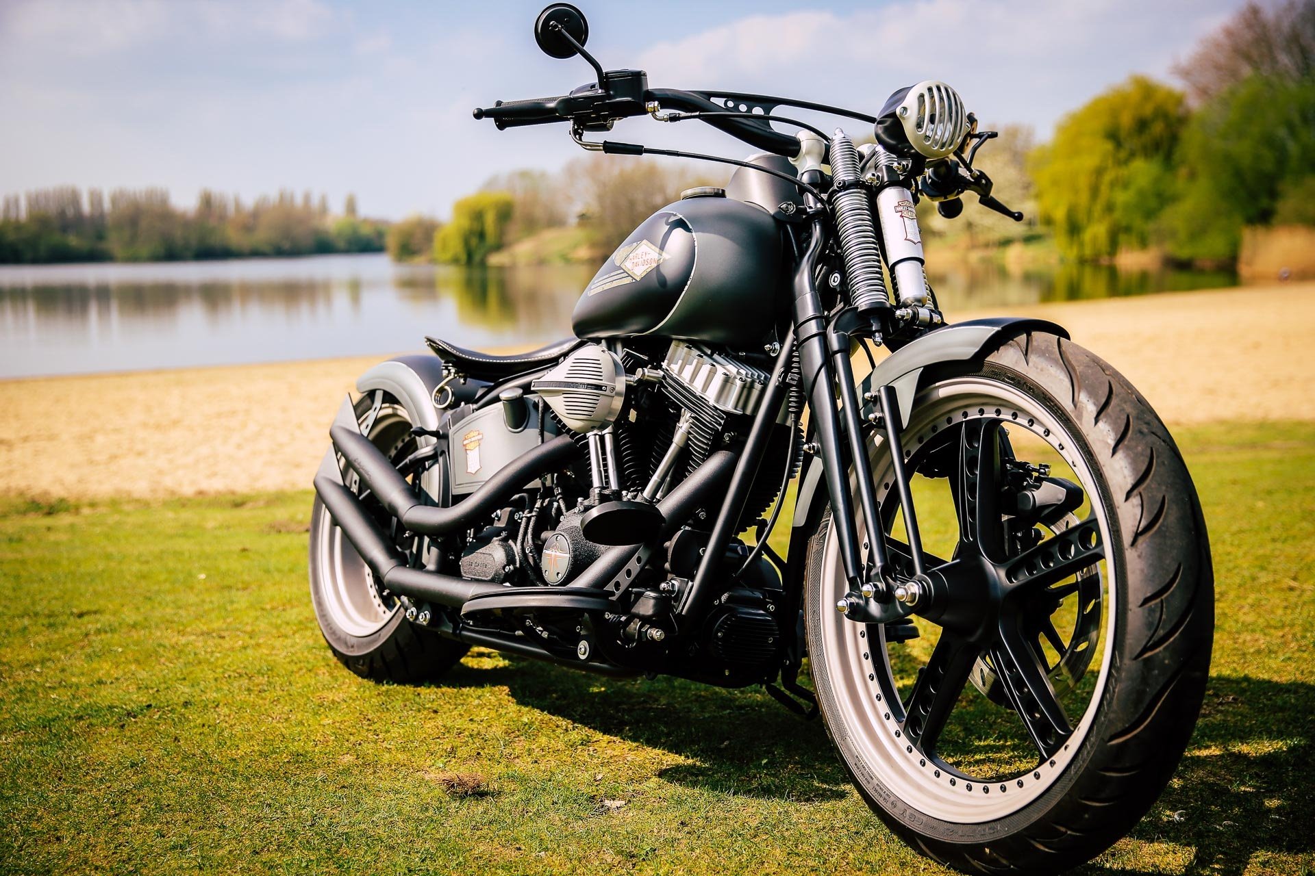 Download Motorcycle Vehicle Harley-Davidson HD Wallpaper