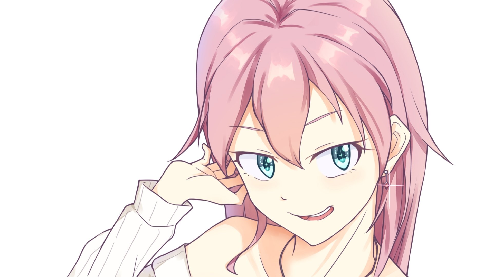 Download Aqua Eyes Pink Hair Anime Original HD Wallpaper