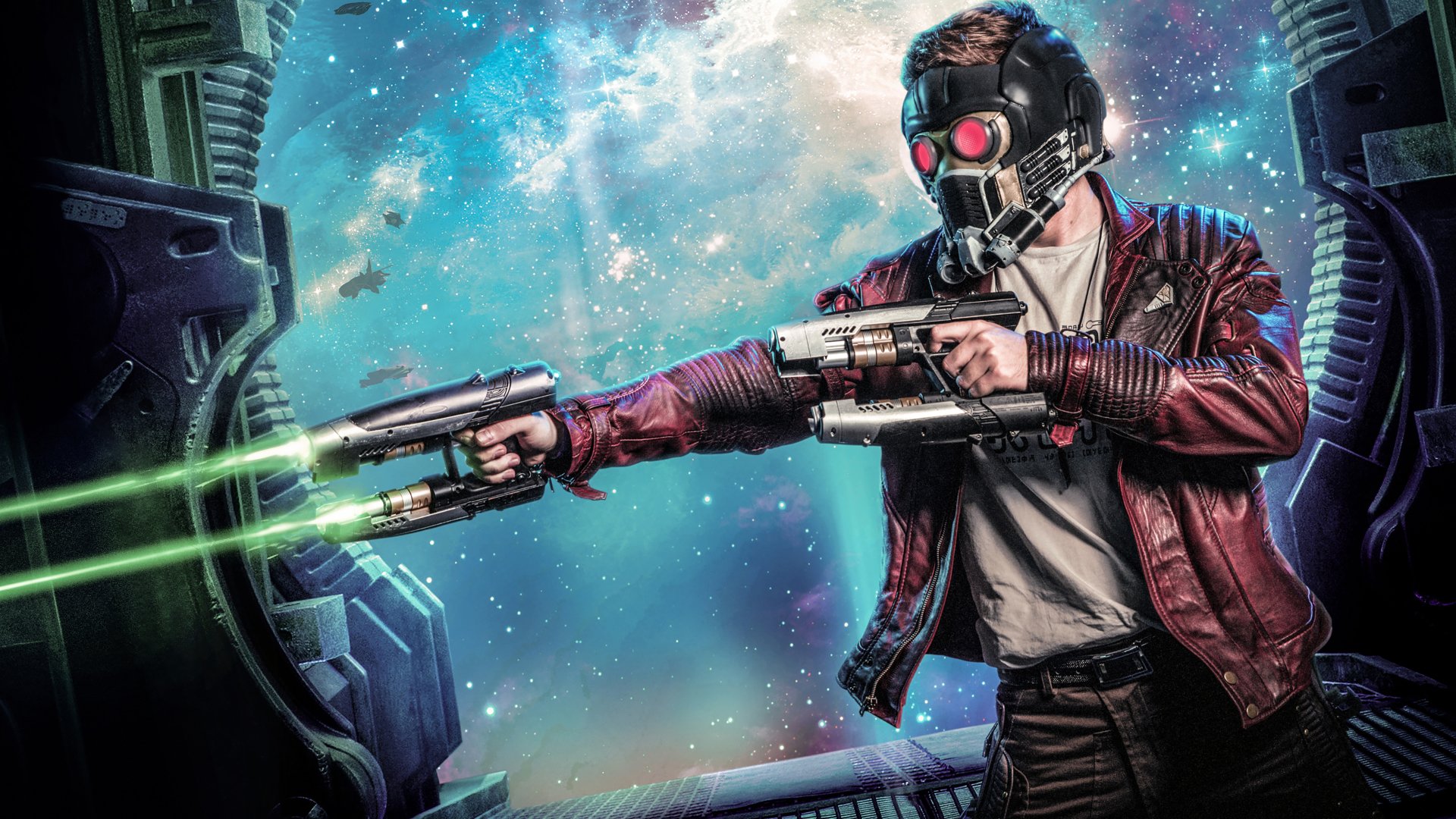 Download Star Lord Peter Quill Weapon Guardians Of The Galaxy Movie 4k