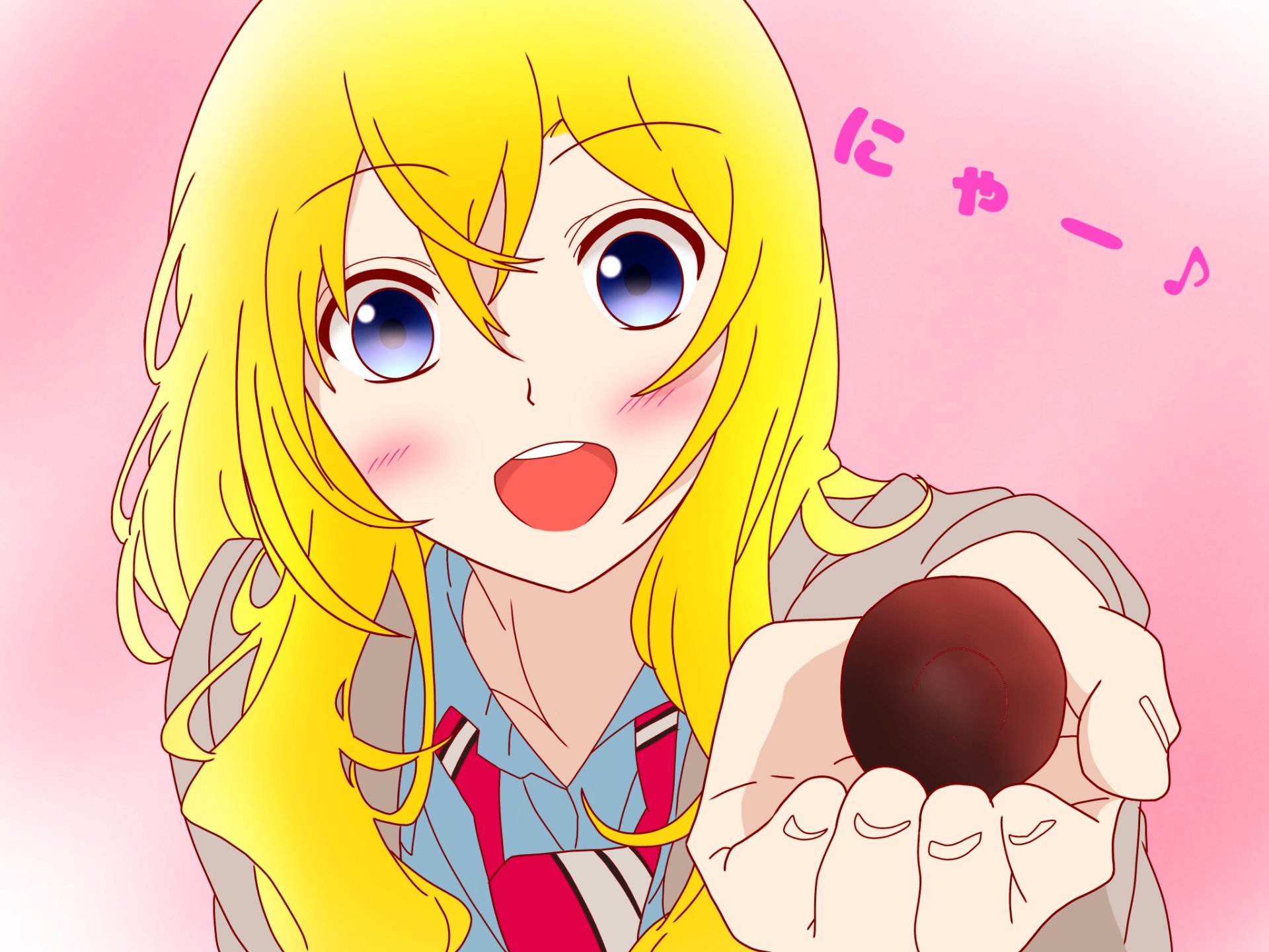 Download Kaori Miyazono Anime Your Lie In April HD Wallpaper by maou