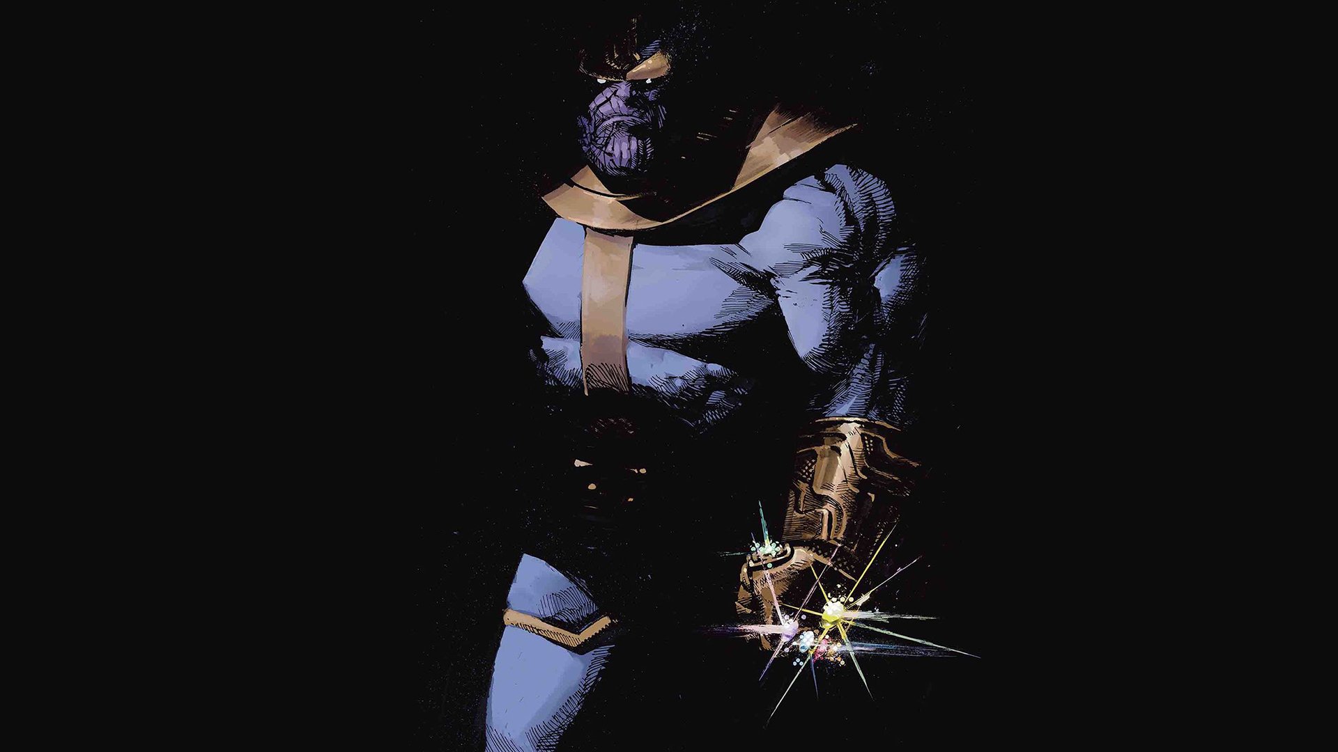 Download Comic Thanos HD Wallpaper
