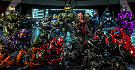 warrior video game Halo HD Desktop Wallpaper | Background Image