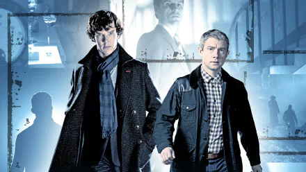 Sherlock Holmes Benedict Cumberbatch John H. Watson TV Show Sherlock (TV series) HD Desktop Wallpaper | Background Image