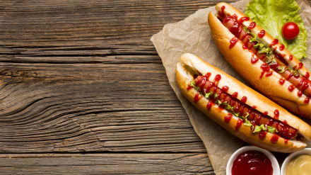 bread sausage food hot dog HD Desktop Wallpaper | Background Image