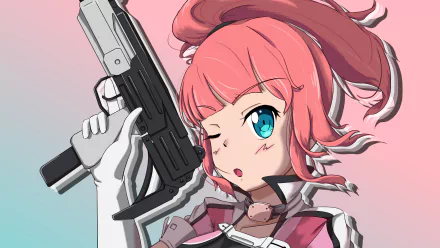 Takamine Momiji video game Sword Art Online: Fatal Bullet HD Desktop Wallpaper | Background Image