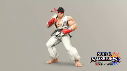 Ryu (Street Fighter) Super Smash Bros. video game Super Smash Bros. for Nintendo 3DS and Wii U HD Desktop Wallpaper | Background Image