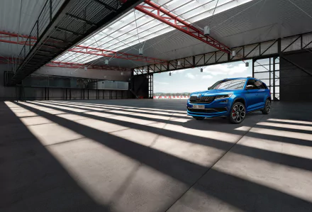 compact car SUV car Skoda vehicle Skoda Karoq HD Desktop Wallpaper | Background Image