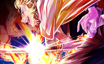 Kyojuro Rengoku Anime Demon Slayer: Kimetsu no Yaiba HD Desktop Wallpaper | Background Image