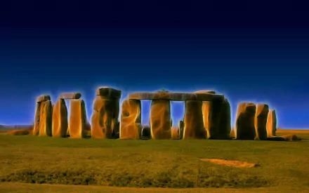 man made Stonehenge HD Desktop Wallpaper | Background Image