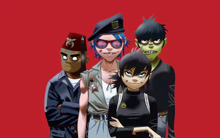 music Gorillaz HD Desktop Wallpaper | Background Image