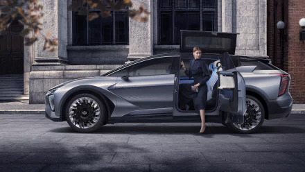 electric car SUV Human Horizons vehicle Human Horizons HiPhi 1 HD Desktop Wallpaper | Background Image