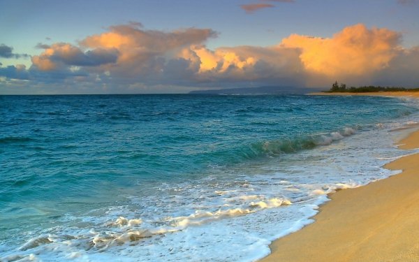 Fotografía Playa Océano Nube Hawaii Fondo de pantalla HD | Fondo de Escritorio