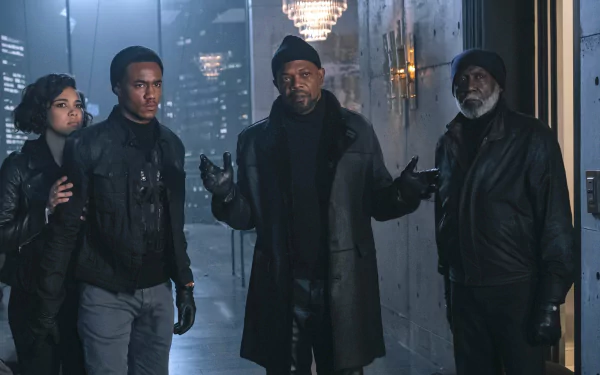 Samuel L. Jackson movie Shaft (2019) HD Desktop Wallpaper | Background Image