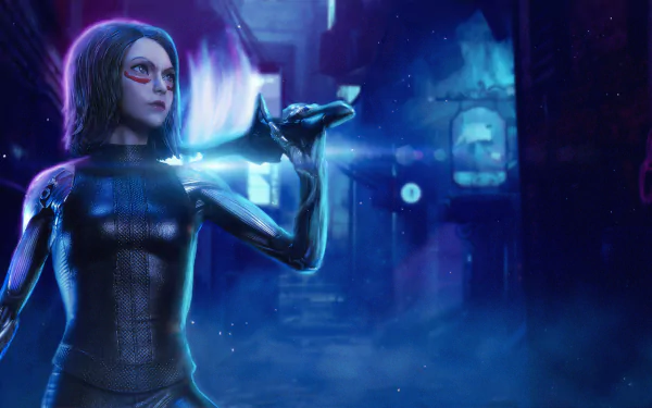 cyborg Alita (Alita: Battle Angel) movie Alita: Battle Angel HD Desktop Wallpaper | Background Image