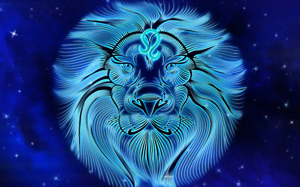  Blue Leo the Lion by DarkWorkX
