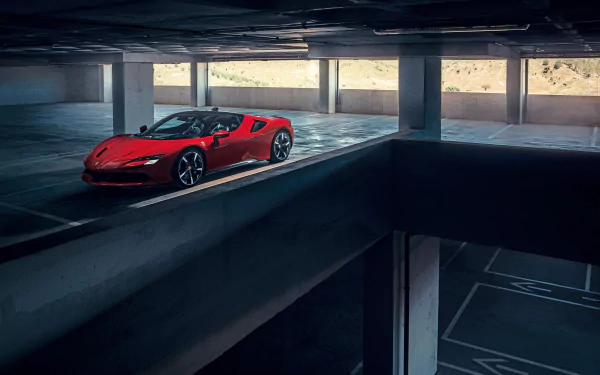 supercar car Ferrari vehicle Ferrari SF90 Stradale HD Desktop Wallpaper | Background Image