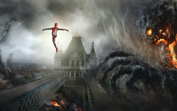 Movie Spider-Man: Far From Home Spider-Man HD Wallpaper | Background Image