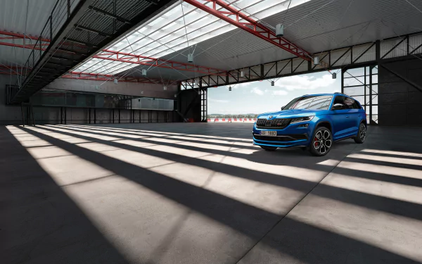 compact car SUV car Skoda vehicle Skoda Karoq HD Desktop Wallpaper | Background Image