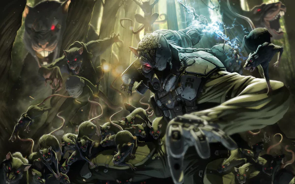 rat dark creature HD Desktop Wallpaper | Background Image
