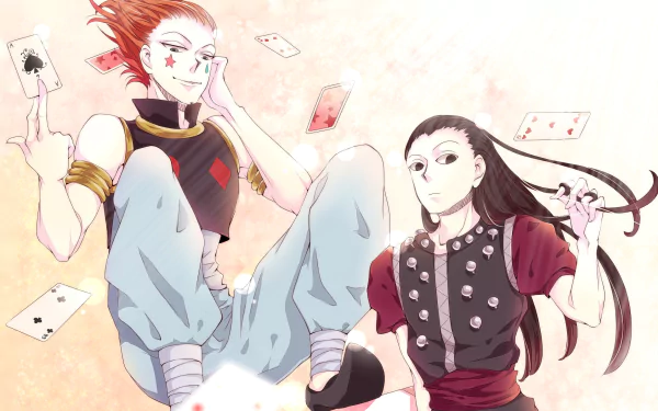 Illumi Zoldyck Hisoka (Hunter × Hunter) Anime Hunter x Hunter HD Desktop Wallpaper | Background Image