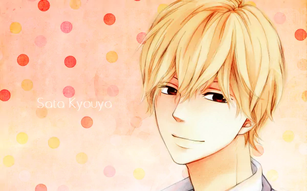 Kyouya Sata Anime Wolf Girl and Black Prince HD Desktop Wallpaper | Background Image