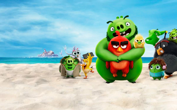 movie The Angry Birds Movie 2 HD Desktop Wallpaper | Background Image