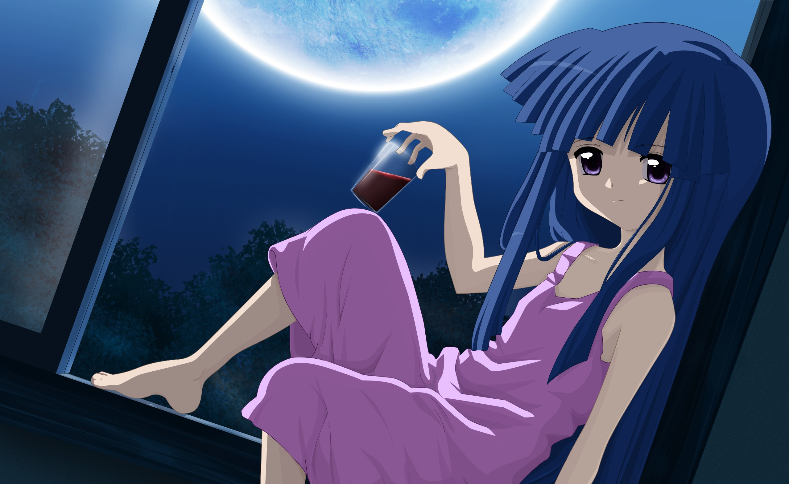 Furude Rika - Anime character from When They Cry series.