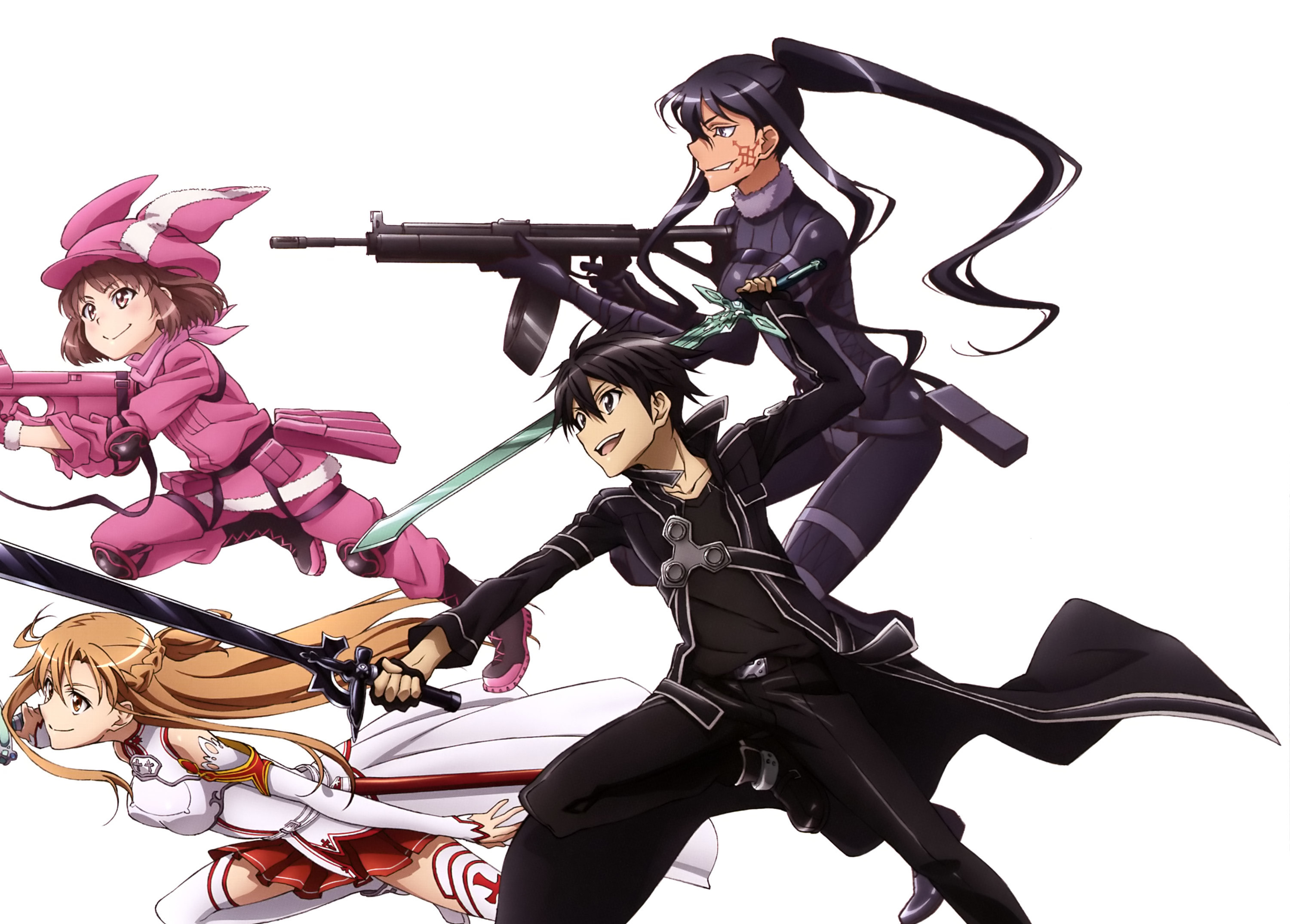 Anime Sword Art Online Alternative: Gun Gale Online HD Wallpaper