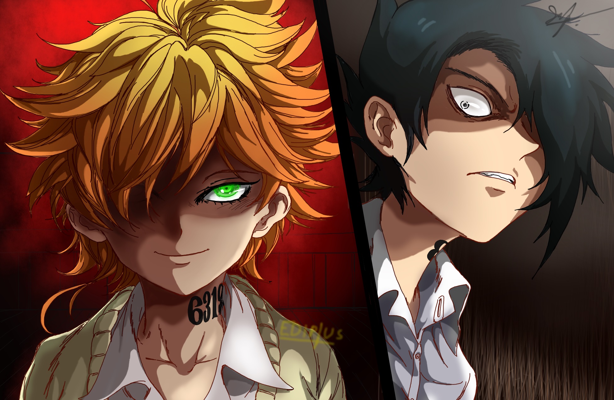 The Promised Neverland Hd Wallpaper Background Image 1952x1271 Id 