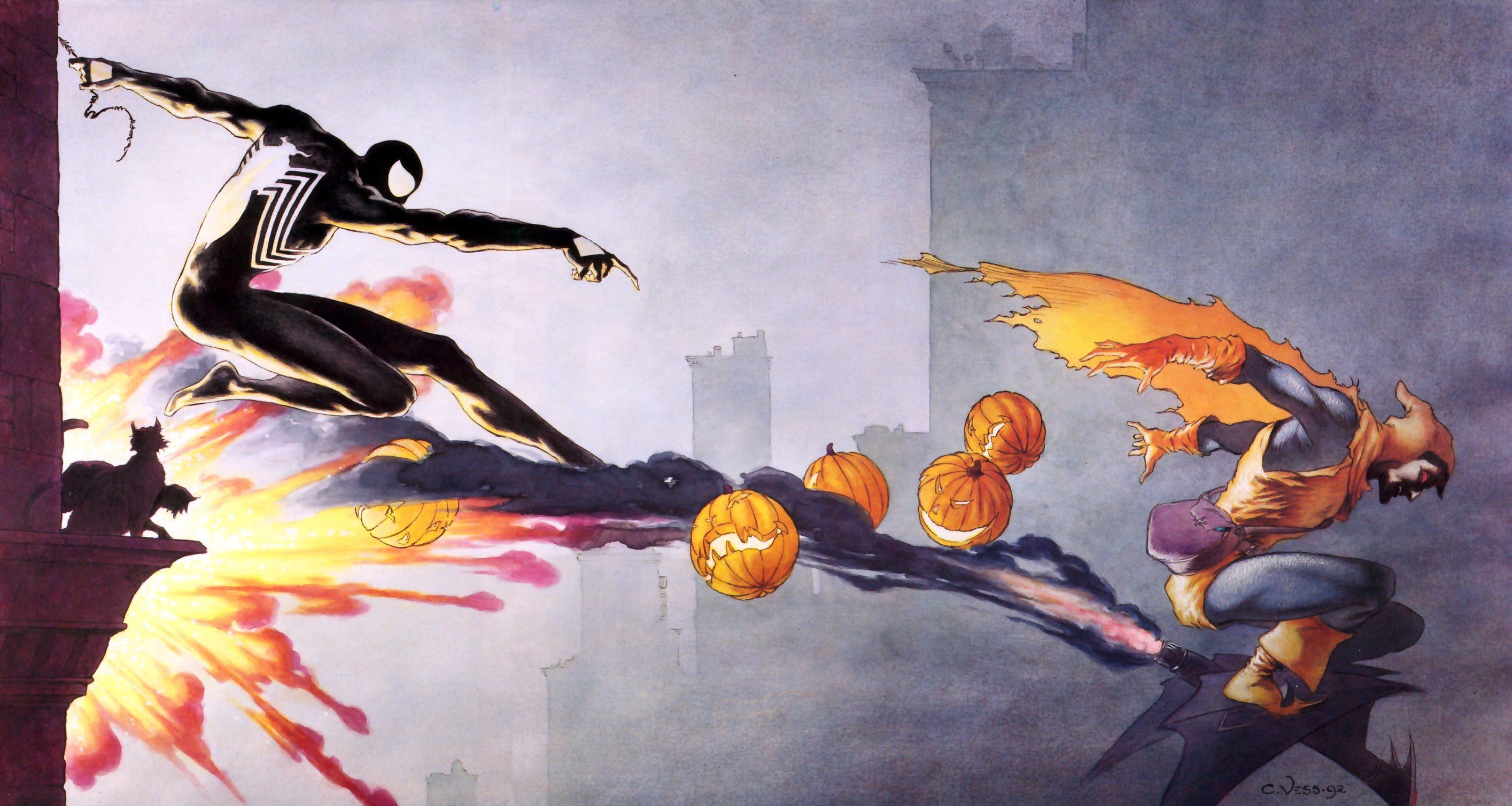 Comics Spider-Man HD Wallpaper by Charles Vess