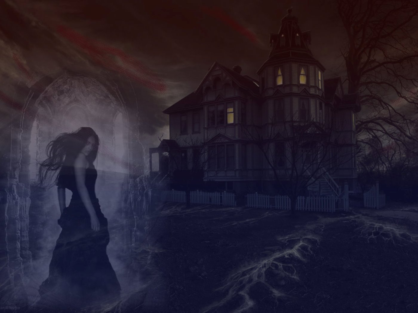 Dark Haunted HD Wallpaper | Background Image