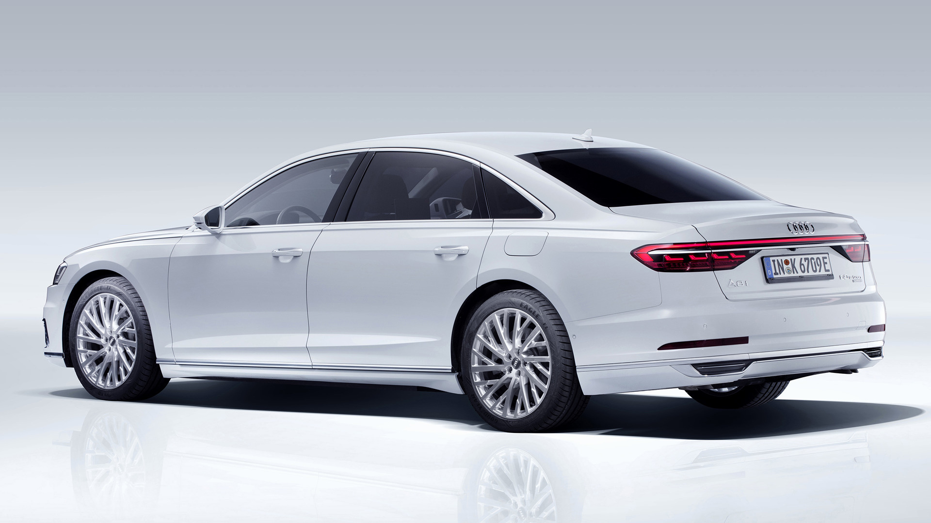 Vehicles Audi A8 L Plug-In Hybrid HD Wallpaper | Background Image
