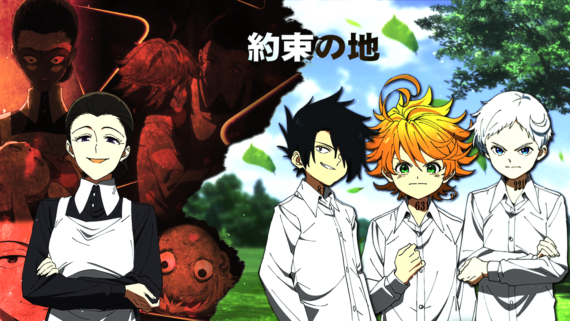 Anime The Promised Neverland Wallpaper