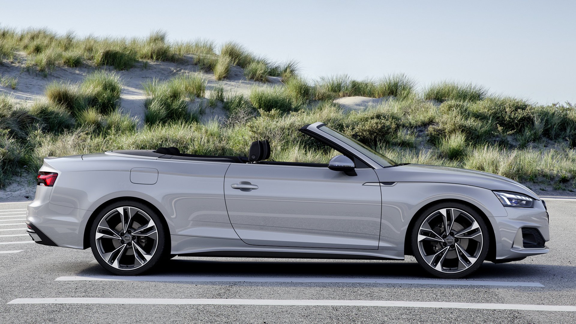 Download Car Silver Car Cabriolet Vehicle Audi A5 HD Wallpaper