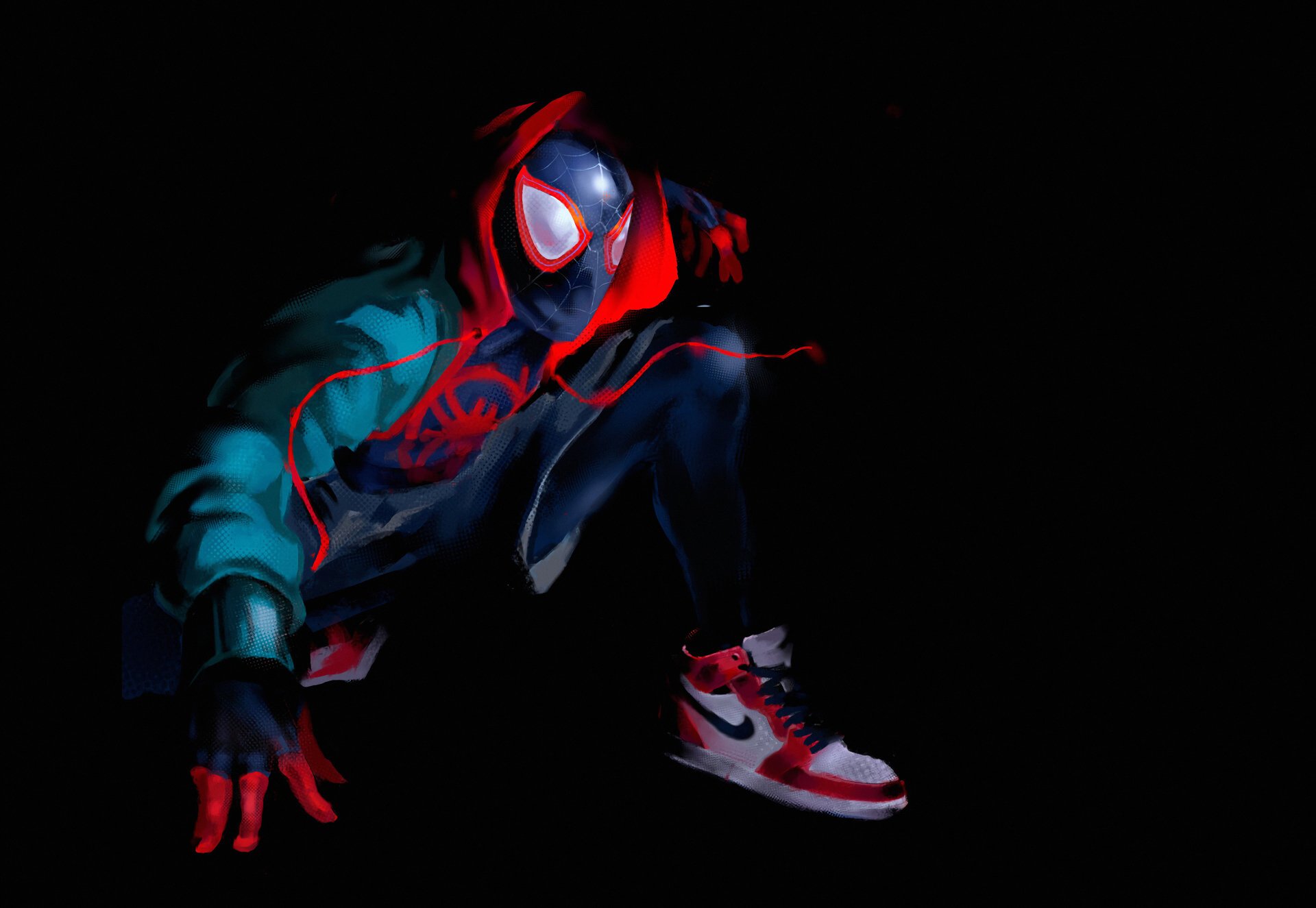 Download Miles Morales Spider Man Movie Spider-Man: Into The Spider-Verse 4k Ultra HD Wallpaper by Pablo Galser