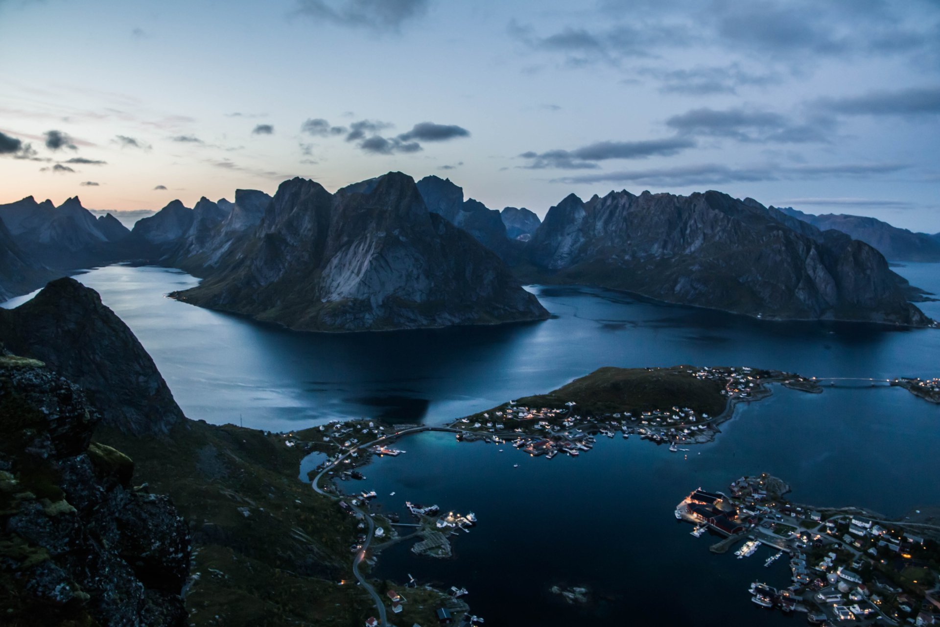 Download Reine Sea Bay Norway Lofoten Islands Photography Lofoten HD ...