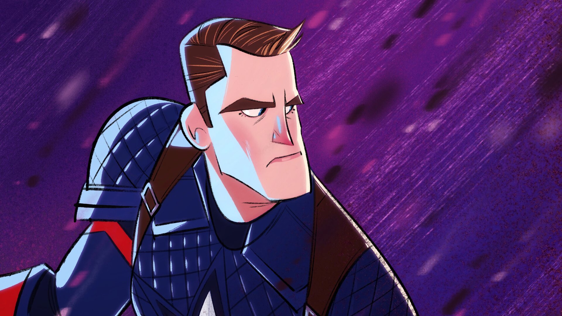 Download Comic Captain America 4k Ultra HD Wallpaper by Chris Ables