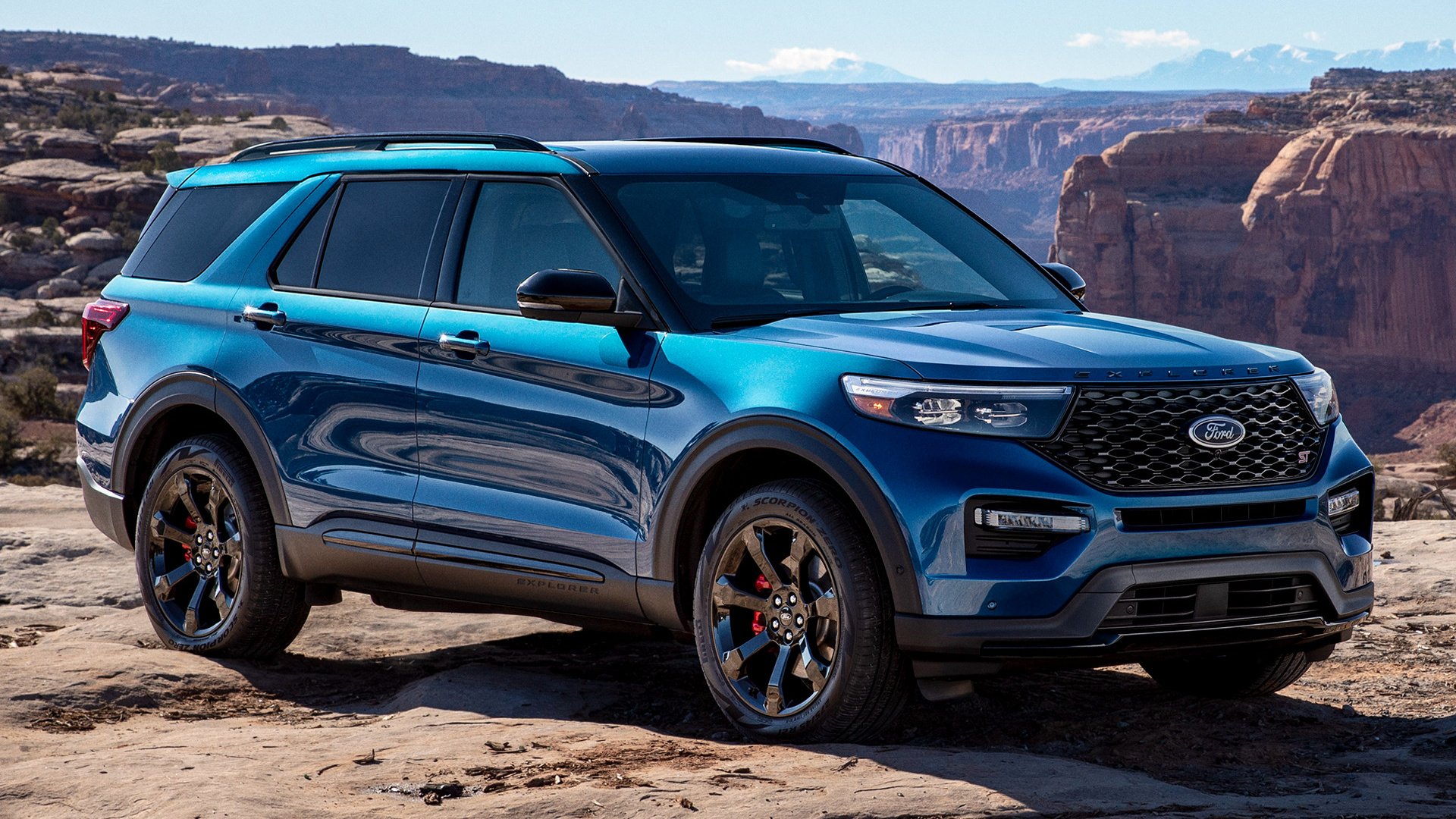 2020 Ford Explorer St Hd Wallpaper Background Image 1920x1080